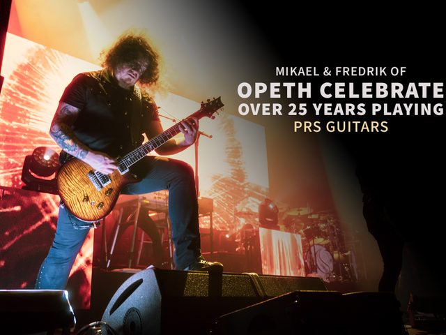 Opeth and PRS Guitars: A 25 Year Journey in Tone