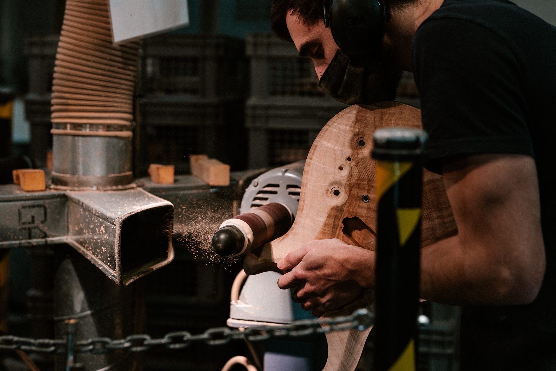 Watch How We Sand Guitar Bodies