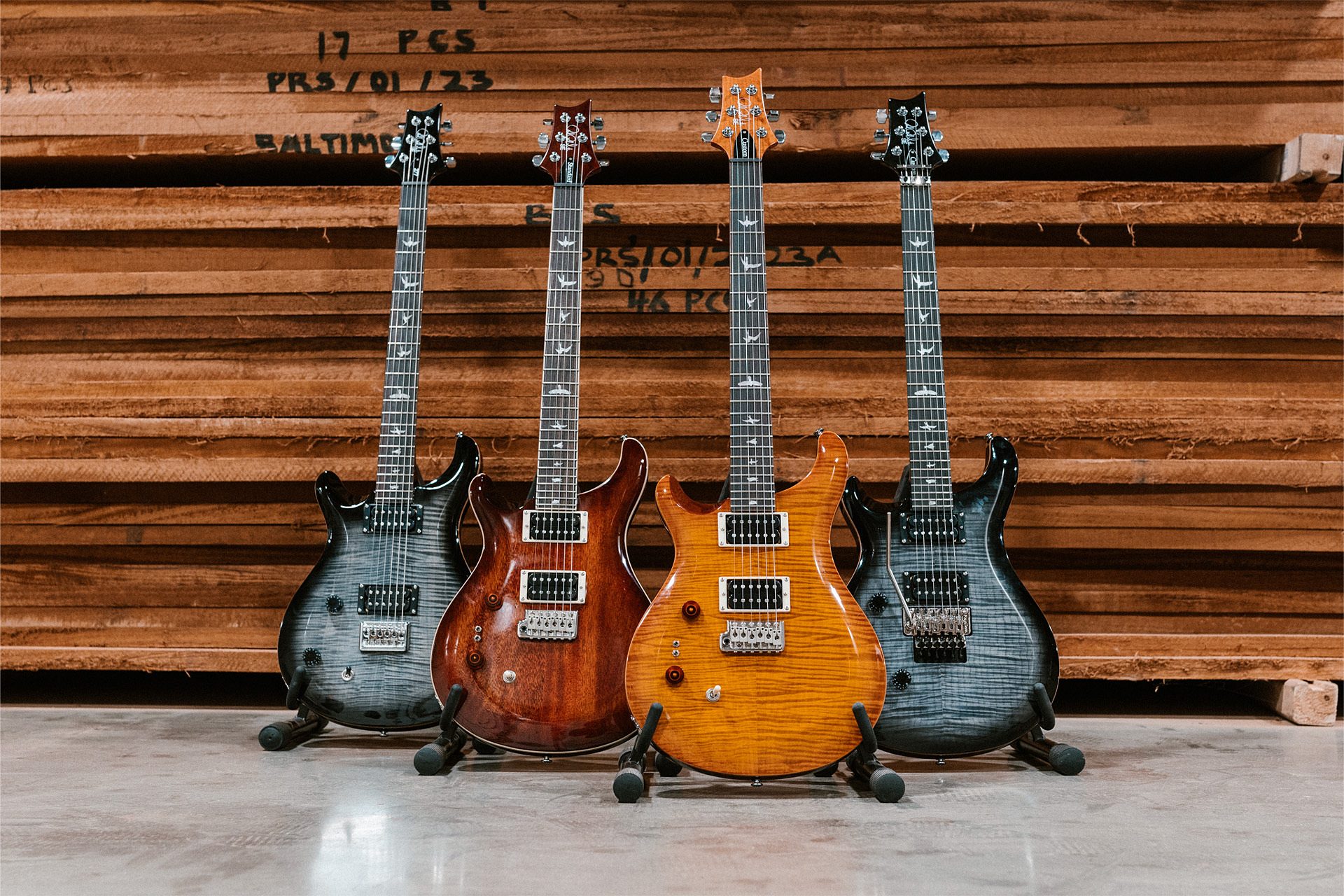 Left handed store prs guitars