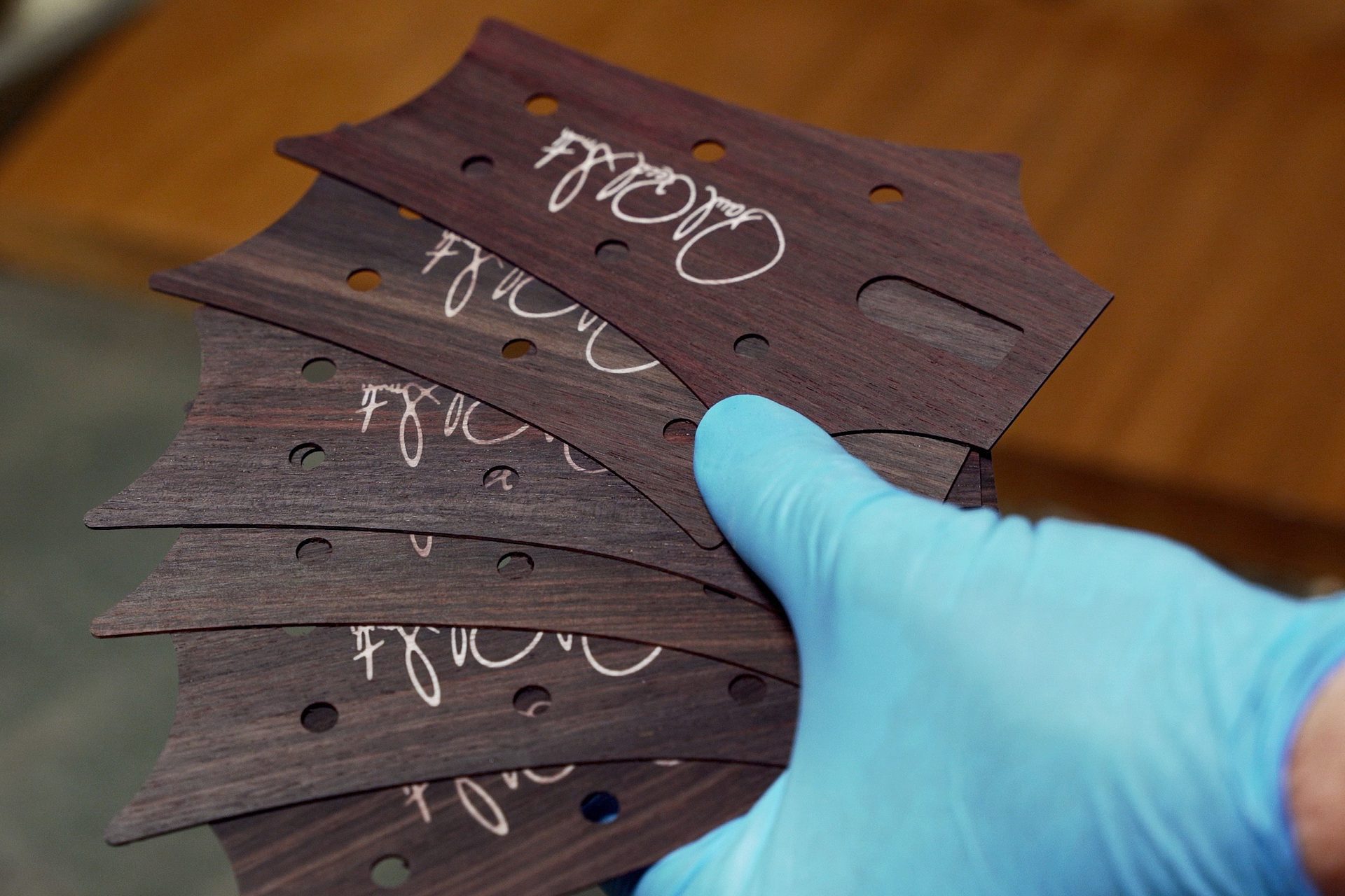 Watch How We Create Headstock Veneers!