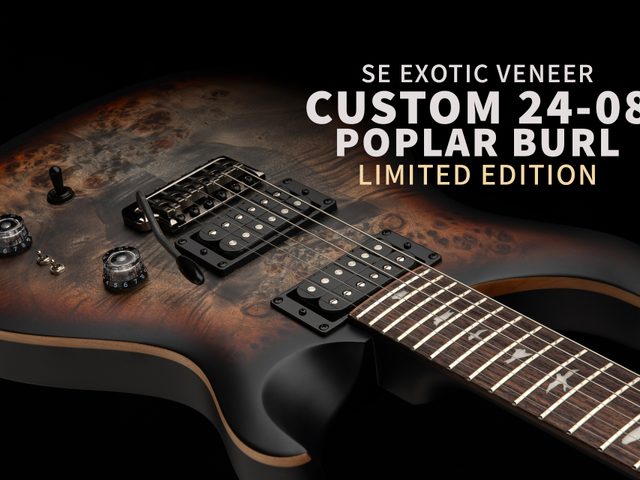 Listen to the SE Custom 24-08 Poplar Burl Limited Edition!