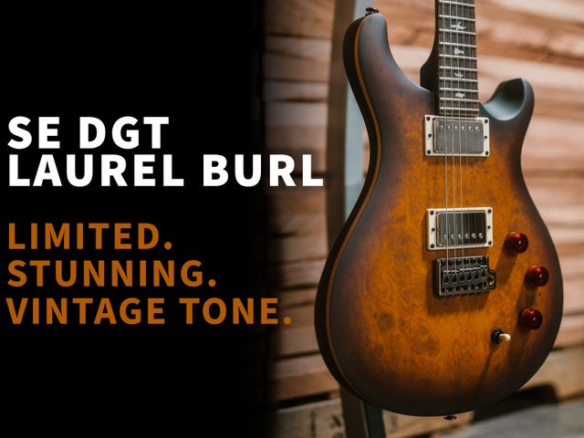 SE DGT Laurel Burl Limited Edition – Vintage Tone, Limited Finish