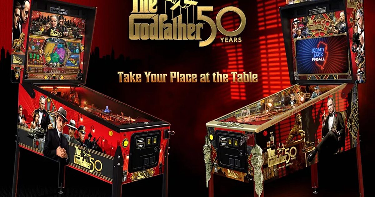 The Godfather Pinball Machine - Limited Edition Model