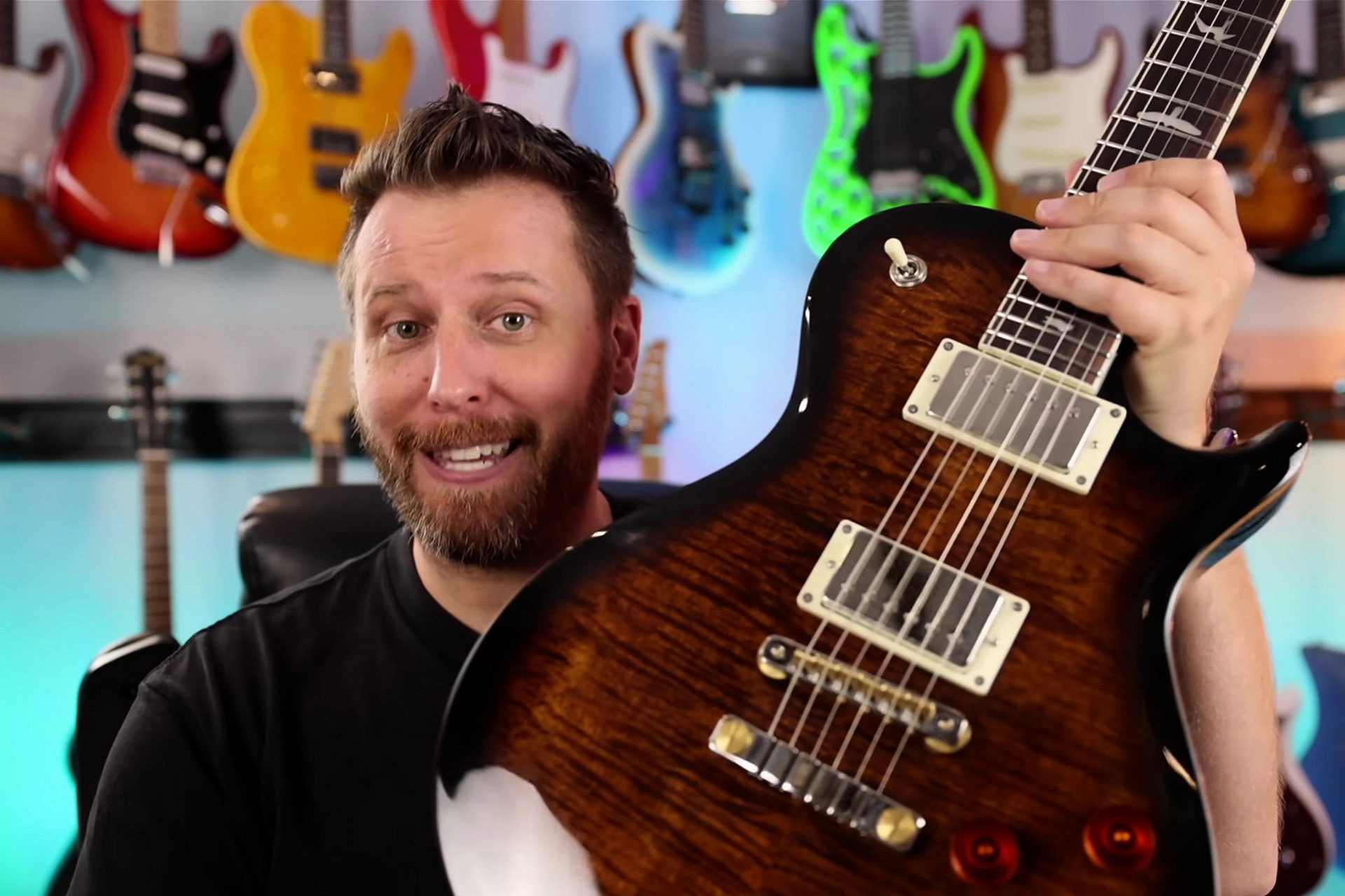 Darrell Braun Guitar Reviews the SE McCarty 594 Singlecut