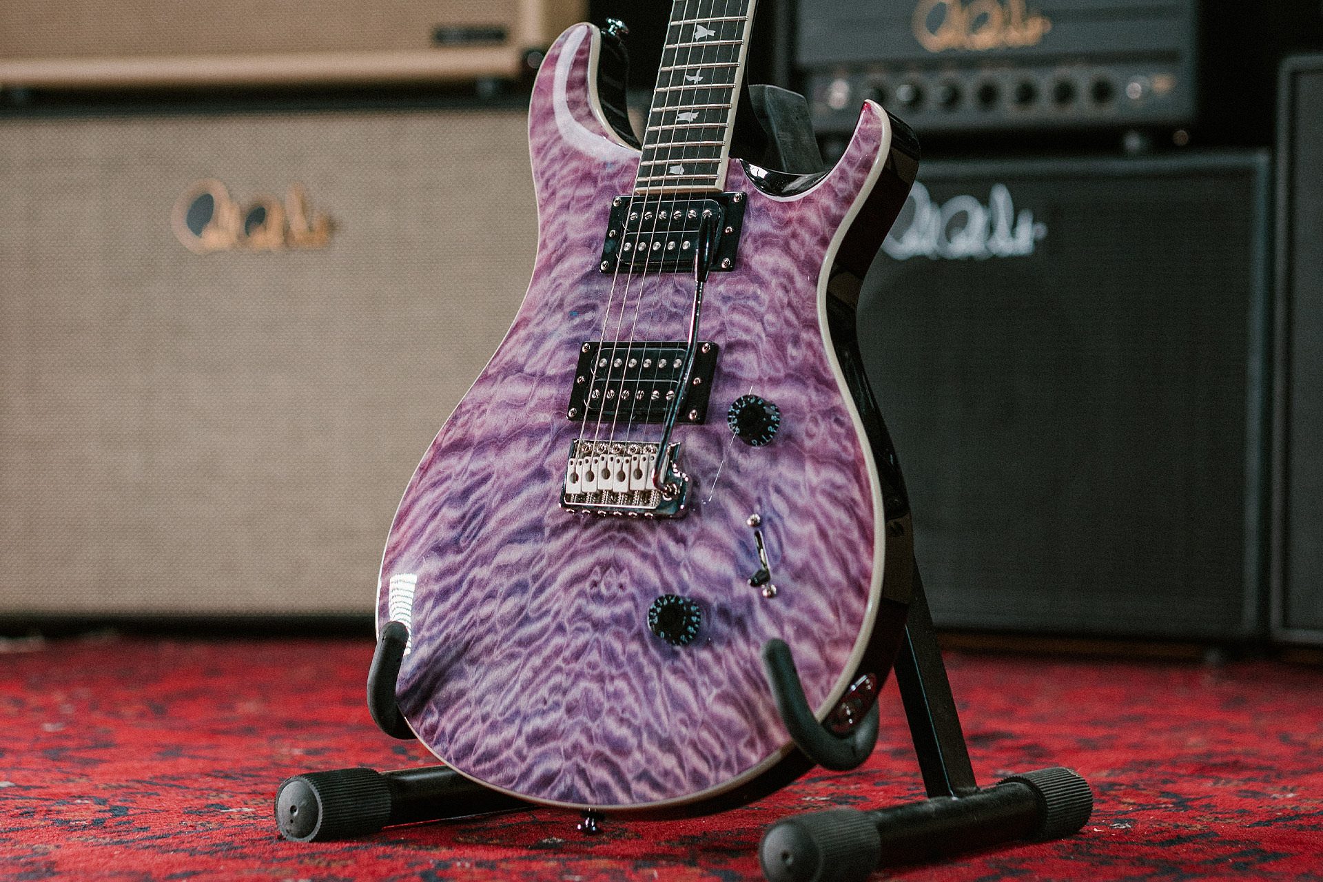 Violet Stain Inside the PRS SE Factory!