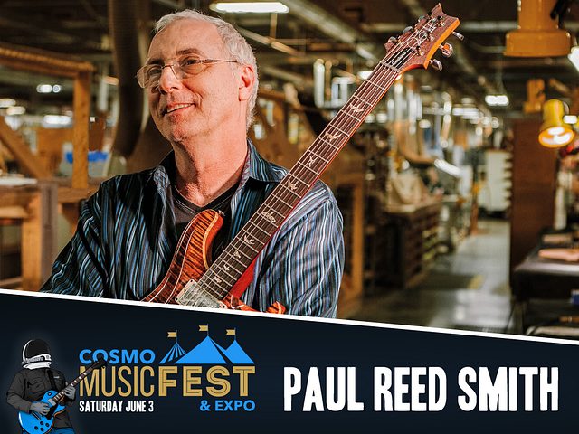Paul Reed Smith and David Grissom at Cosmo MusicFEST