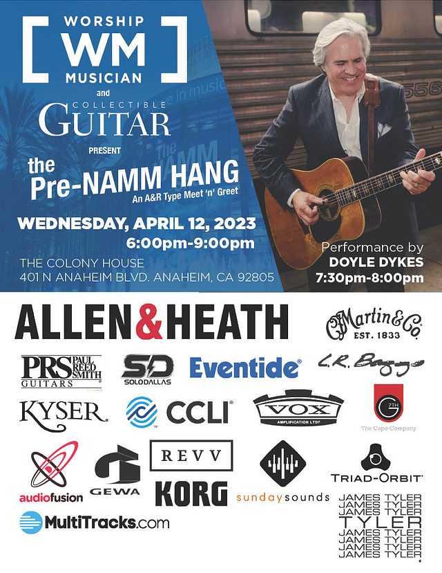 Worship Musician and Collectible Guitar Present: The Pre-NAMM Hang