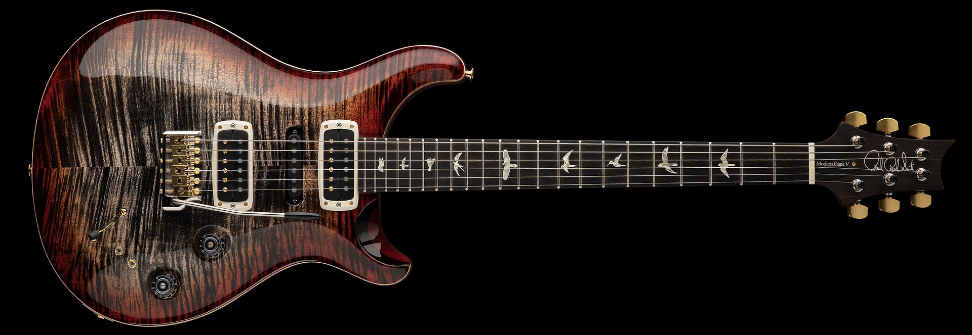 Charcoal Cherry Burst*