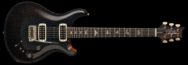 Black Rainbow Holoflake Top & Binding (Natural Back)