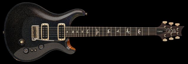 Black Rainbow Holoflake Top & Binding (Natural Back)