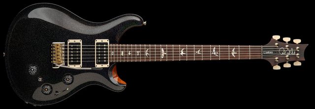 Black Rainbow Holoflake Top & Binding (Natural Back)