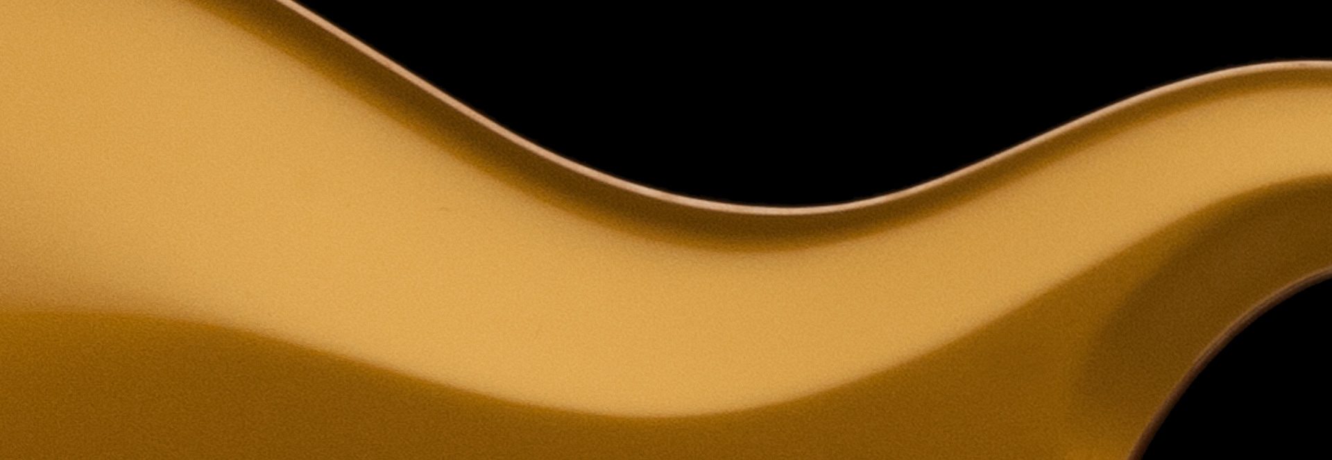 Gold Top (Opaque Top/Back  with Natural Sides)