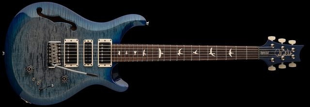 Faded Gray Black Blue Burst