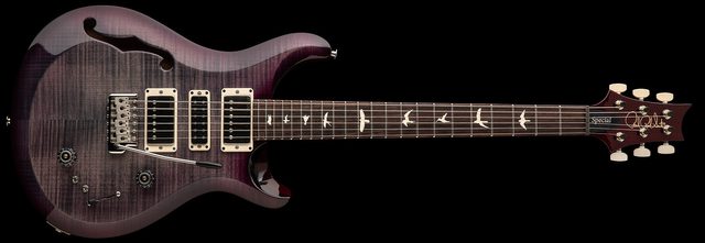 Faded Gray Black Purple Burst