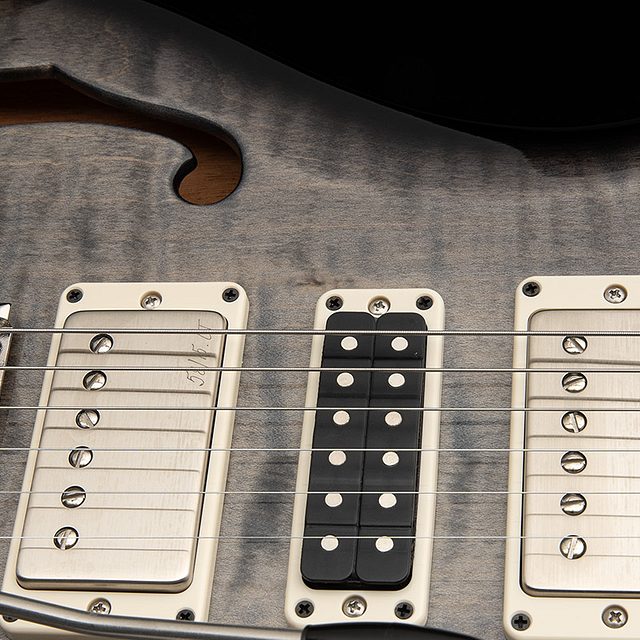 S2 special semi hollow 2026 faded gray black burst hero b