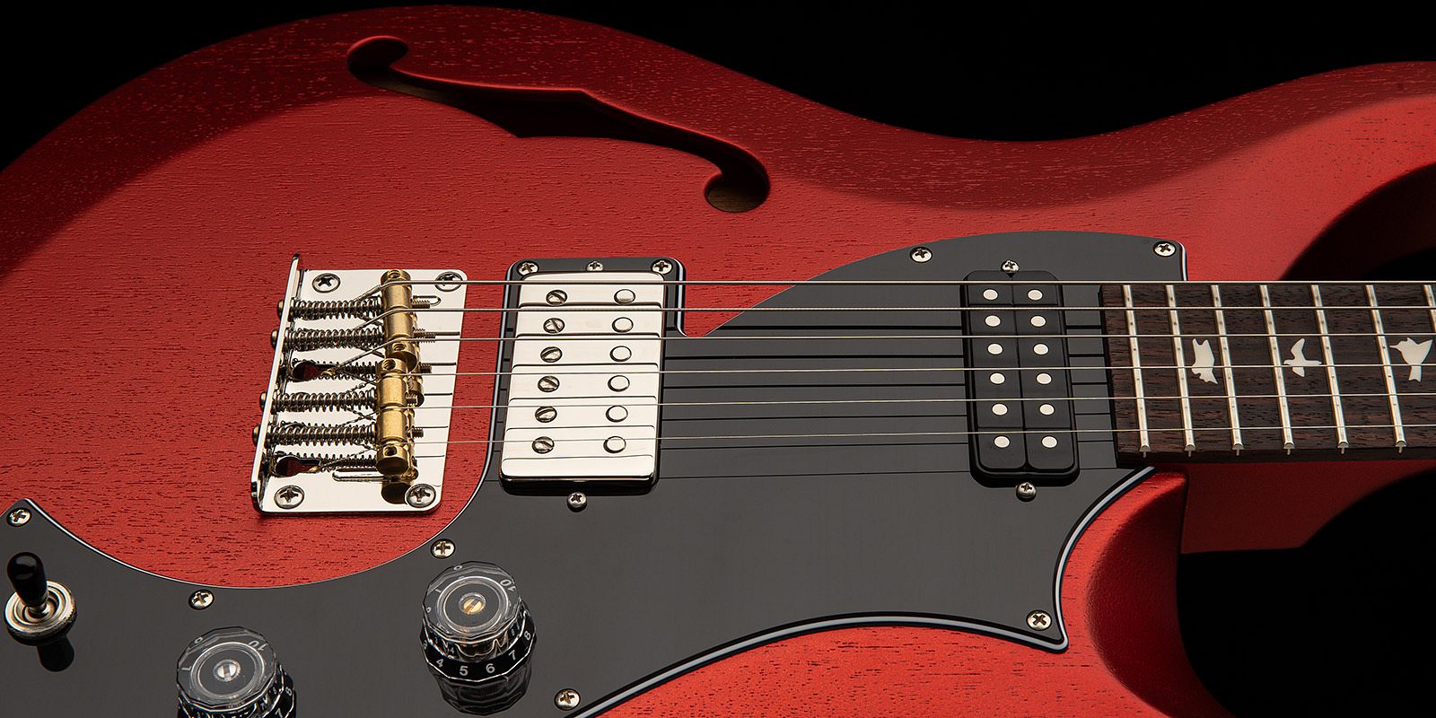 S2 vela semi hollow satin 2025 red apple metallic hero b
