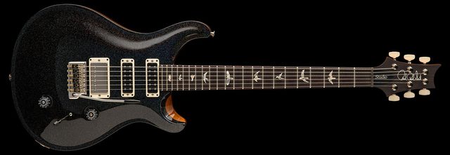 Black Rainbow Holoflake Top & Binding (Natural Back)