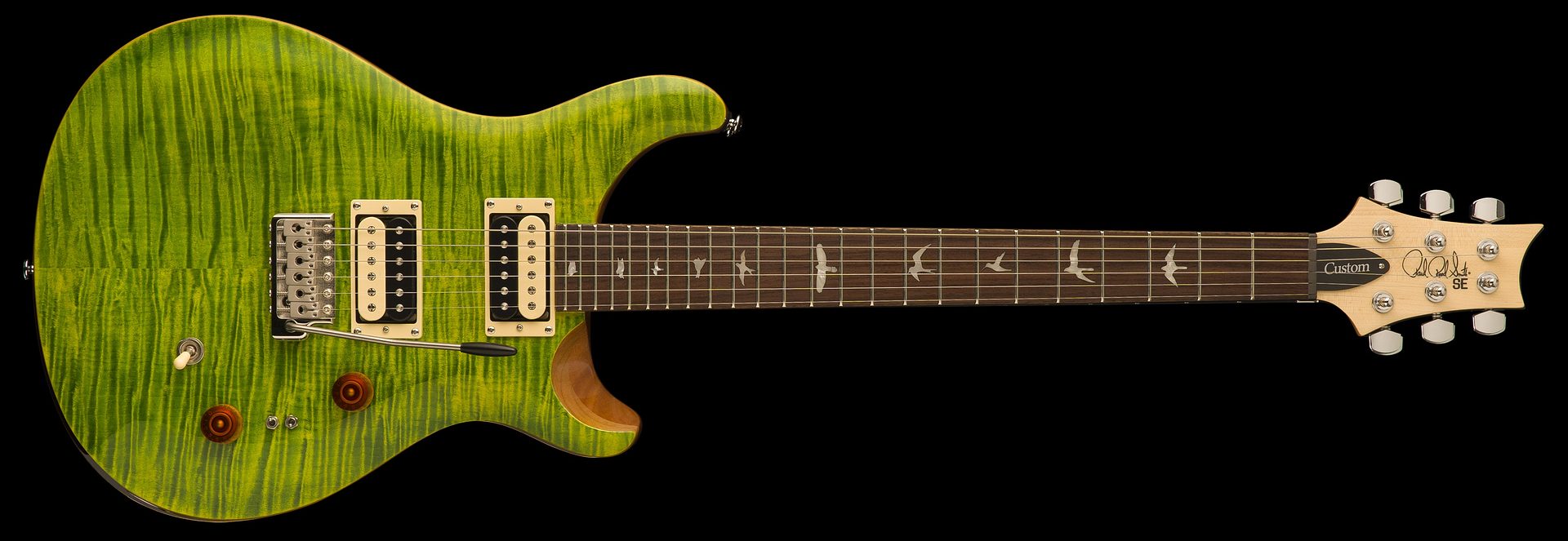 Prs se deals custom 24 green