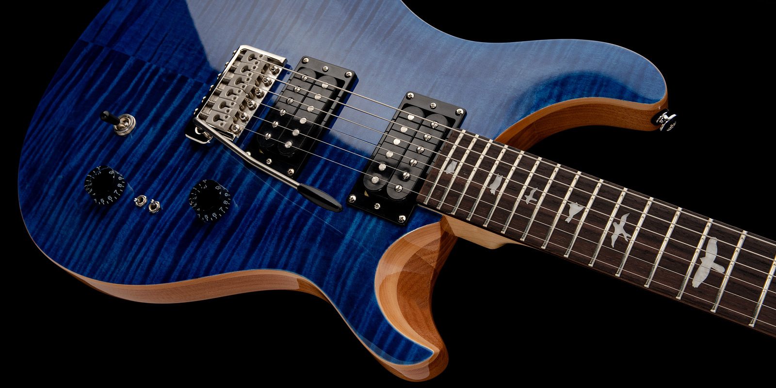 Prs se custom 24 2024 blue fade