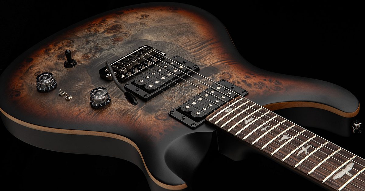 PRS Guitars | SE Custom 24-08 Poplar Burl Limited Edition - 2025 PRS Guitars | SE Custom 24-08 Poplar Burl Limited Edition - 2025