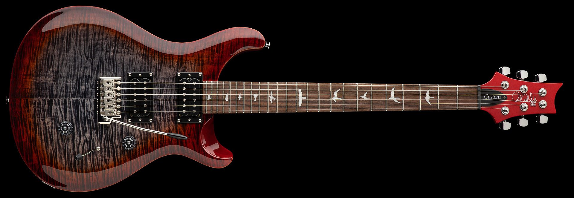 Charcoal Cherry Burst