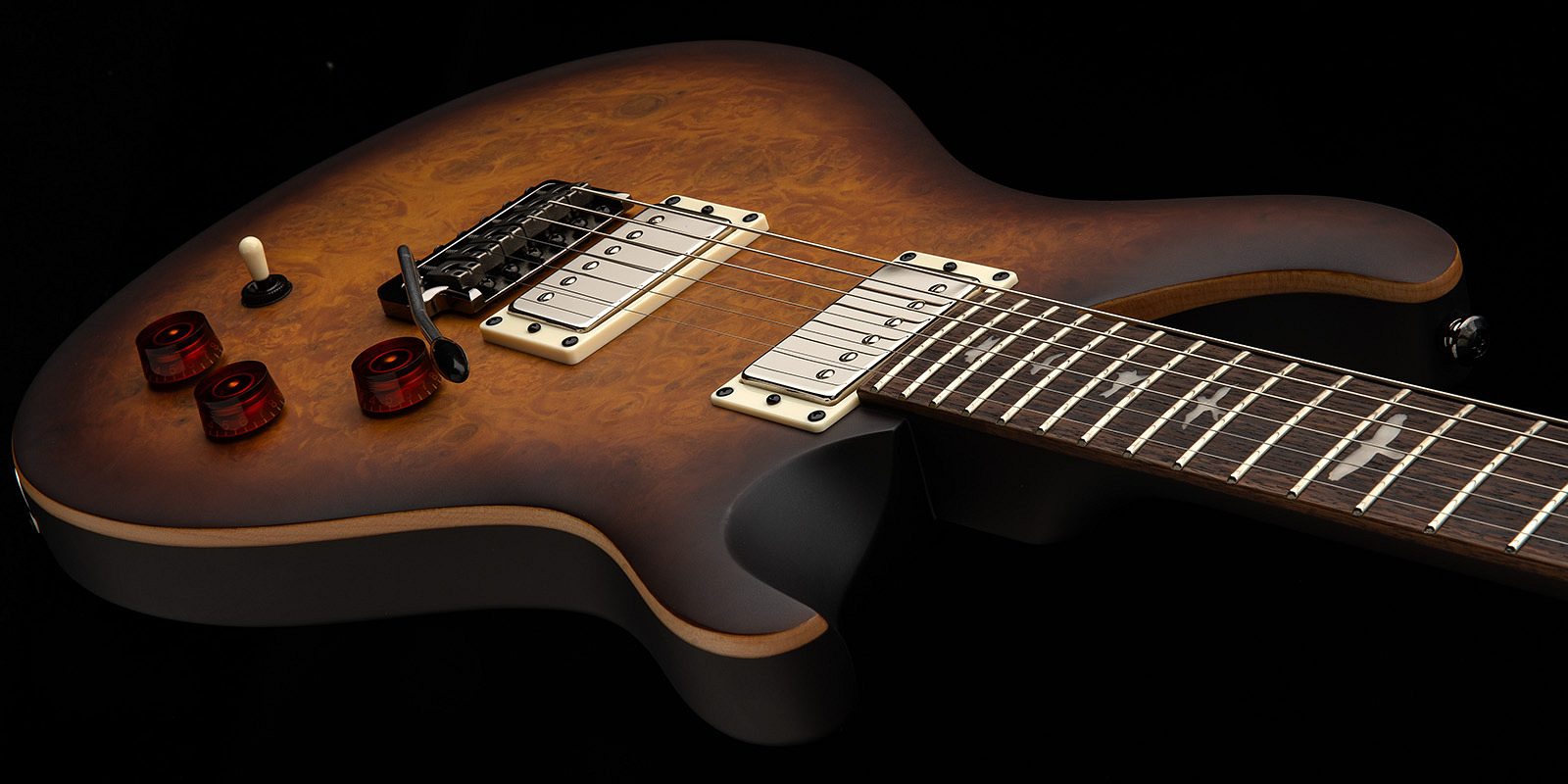 Se dgt laurel burl limited edition 2025 mccarty tobacco burst hero c