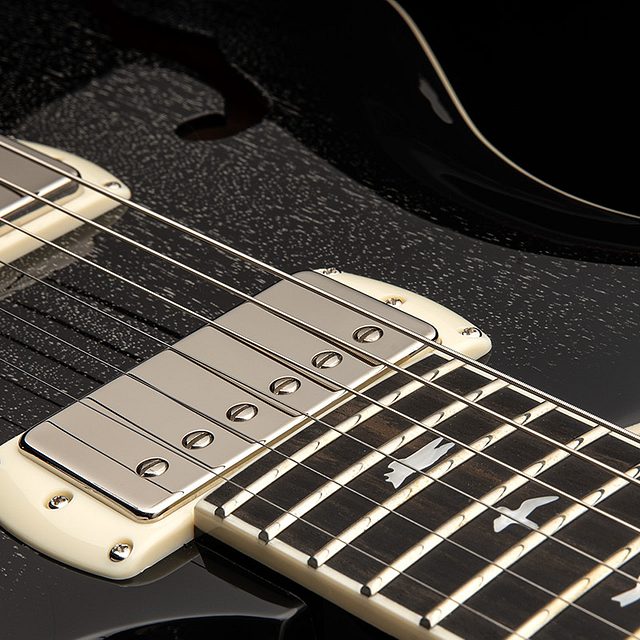 Se hollowbody standard piezo 2025 dog hair smokeburst hero b