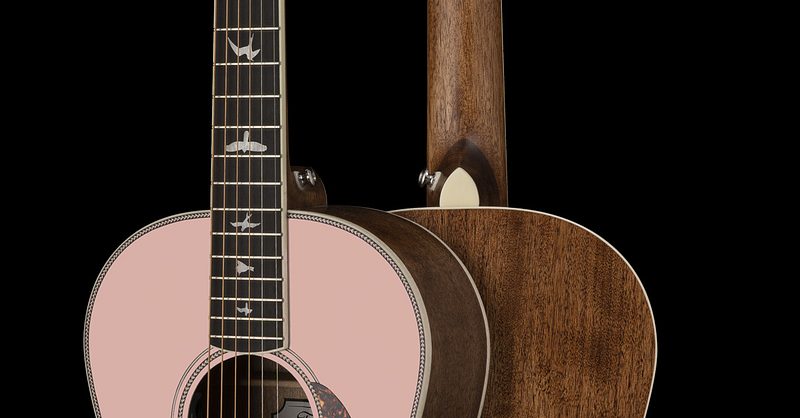 PRS SE Parlor P20E Limited Edition Acoustic-electric - Pink