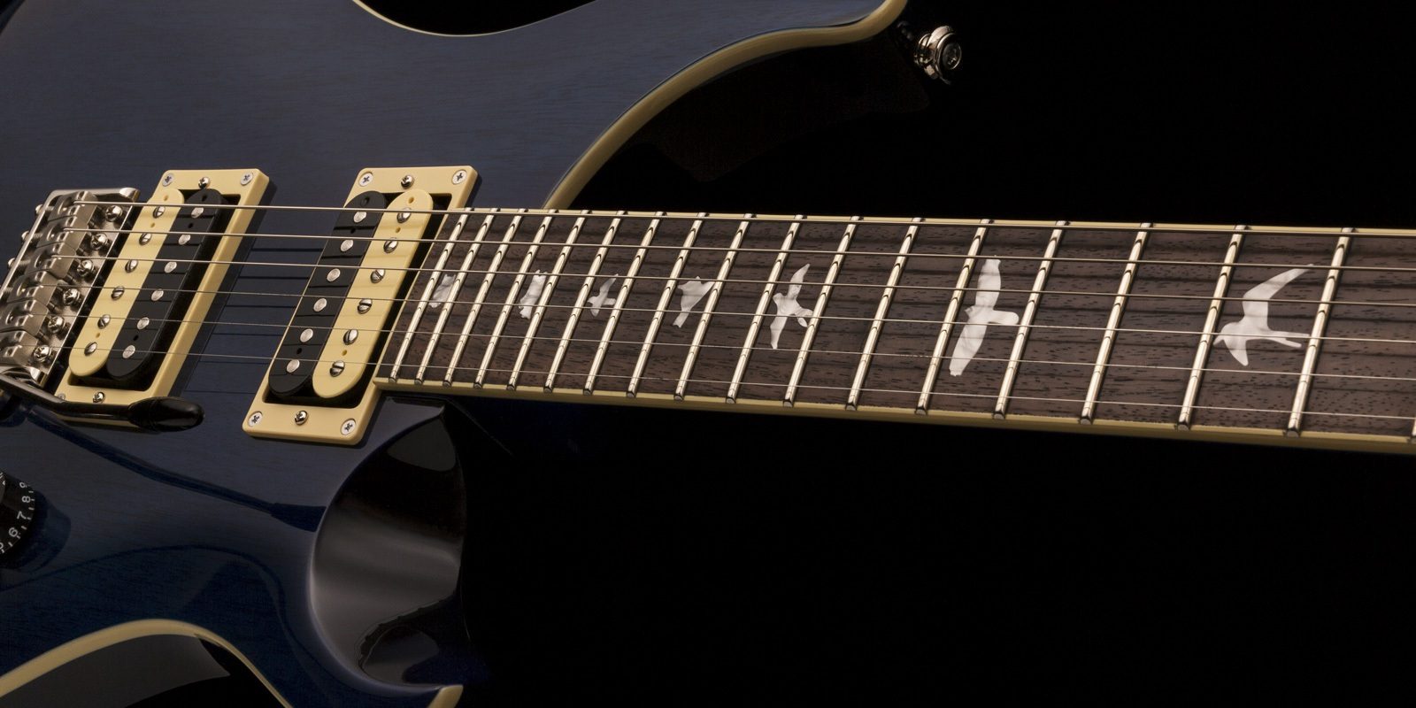 prs se standard translucent blue