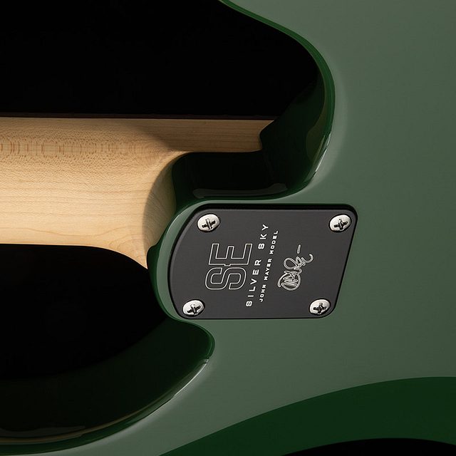Se silver sky rosewood lefty 2025 laurel green hero e