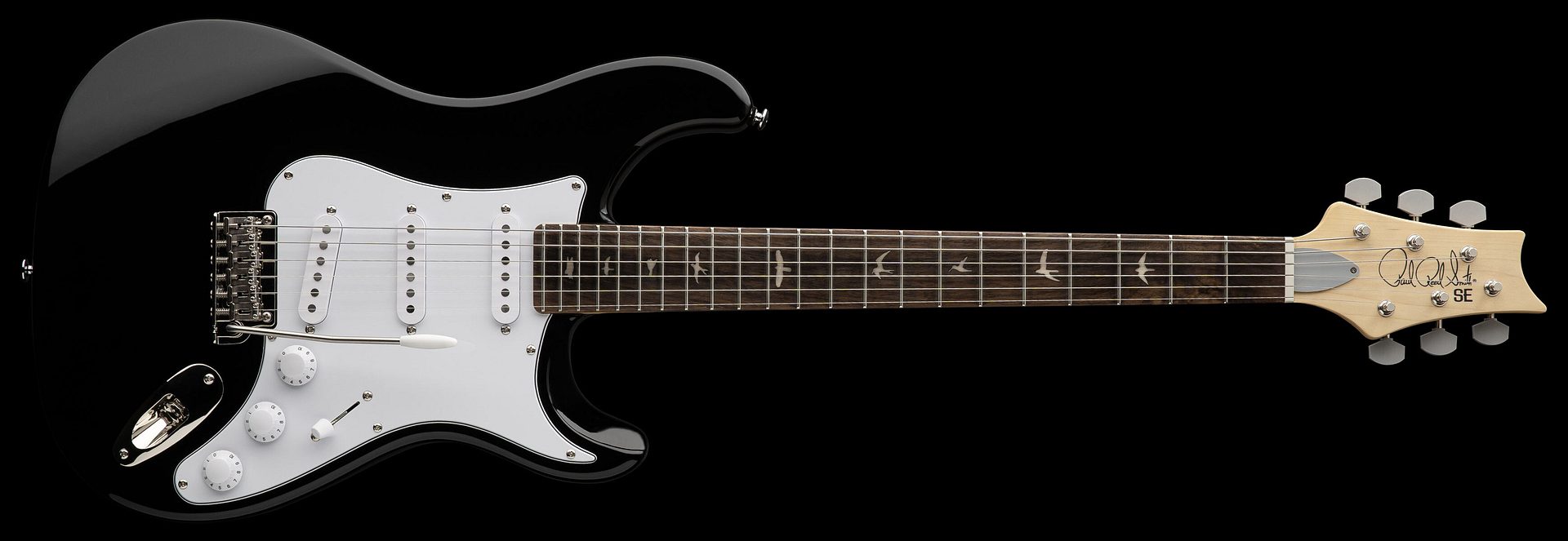 PRS SE Silver Sky - Piano Black — Zedem