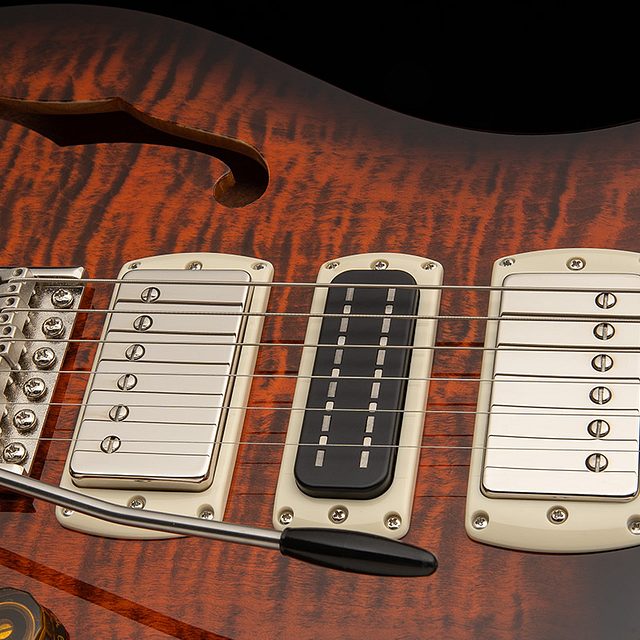 Se special semi hollow 2026 orange tiger smokeburst hero c