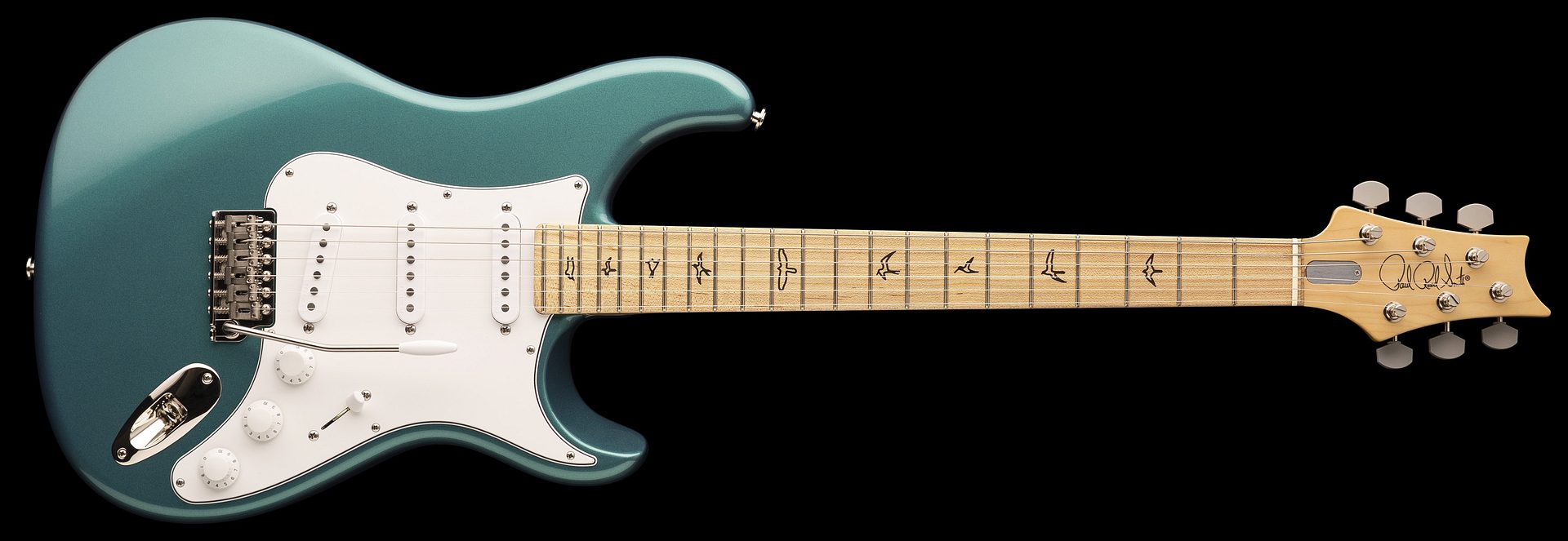 Fender silver deals sky