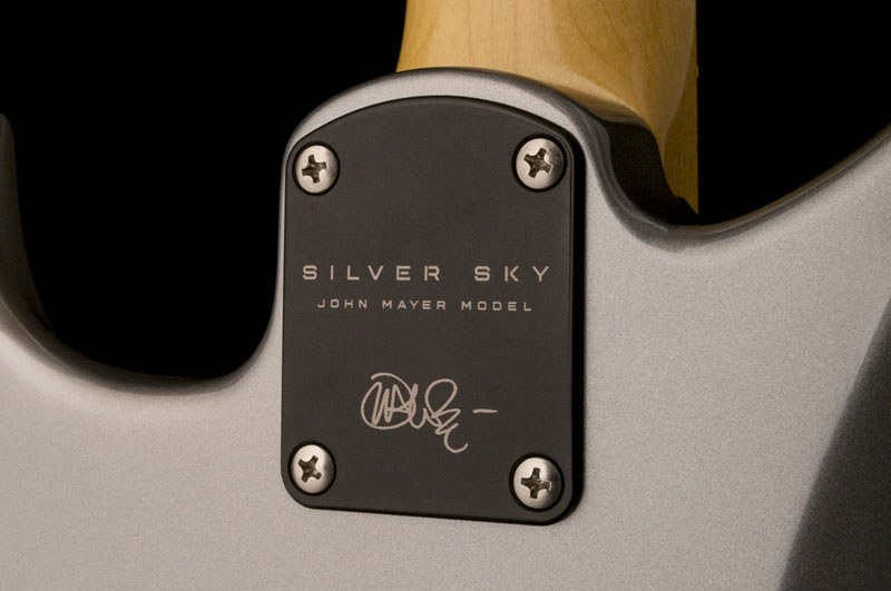 prs silver sky neck profile