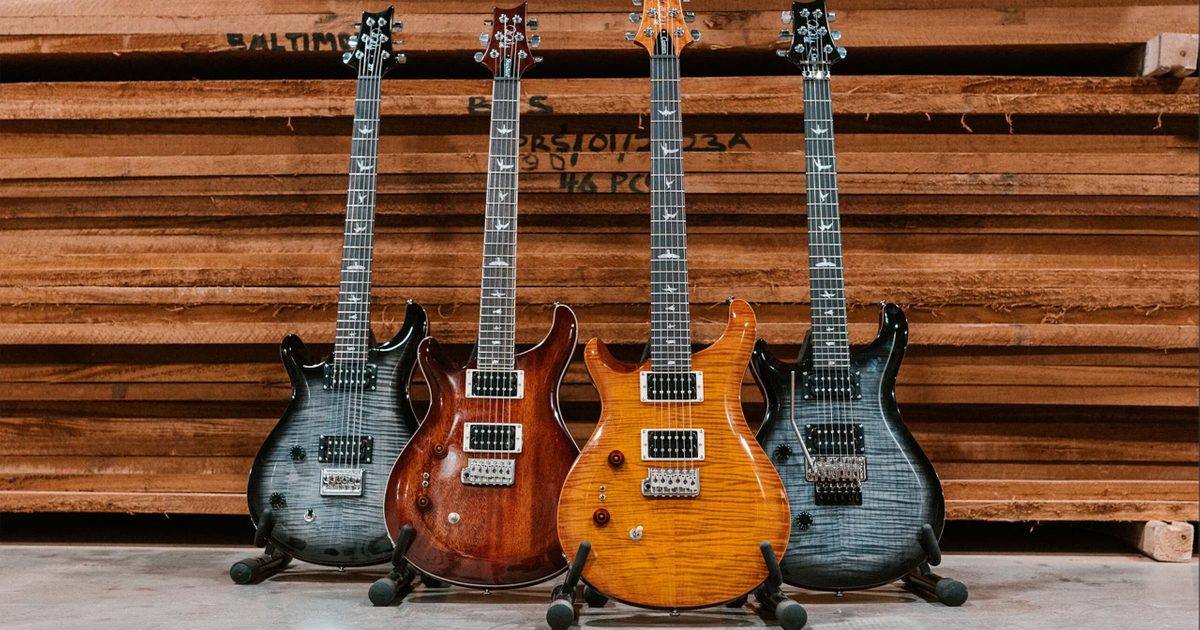 PRS Guitars | Five Limited-Quantity Left-Handed SE Series Models from…