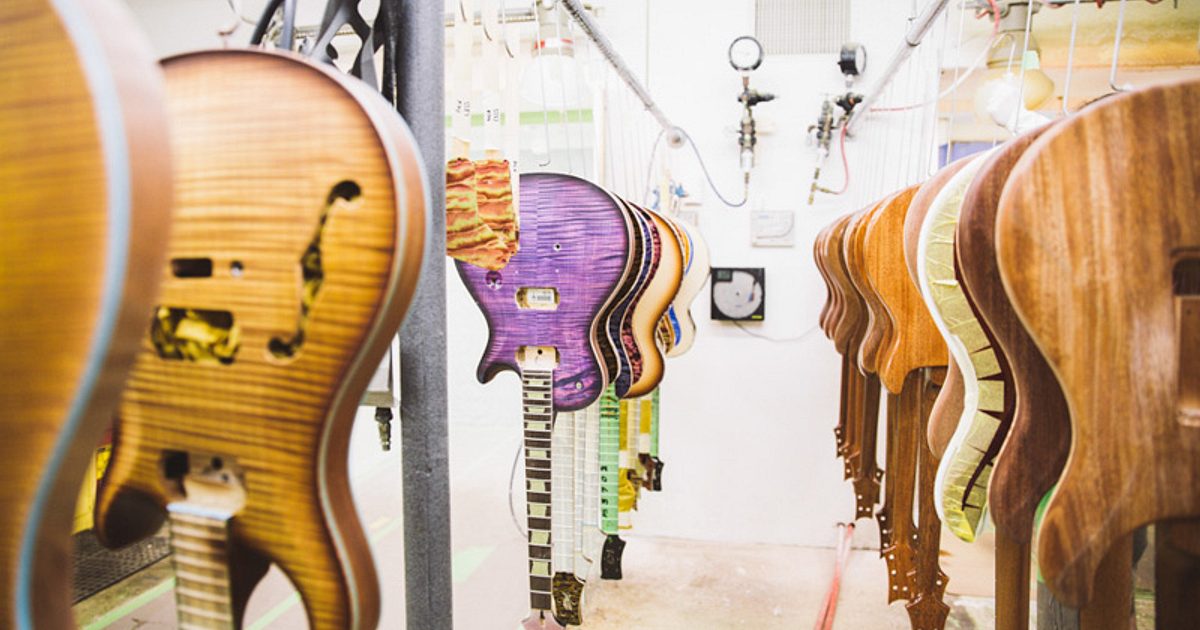 PRS Guitars | Factory Photos - Manufacturing (12MB ZIP Download)